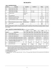 MC100LVEP14DTG datasheet.datasheet_page 3