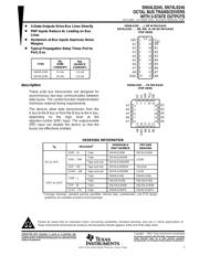 SN74LS164NSRE4 datasheet.datasheet_page 1