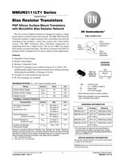 MMUN2112LT1 数据规格书 1