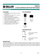 DS1815-20+ datasheet.datasheet_page 1