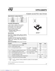 STPS12045 数据规格书 1