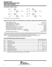 CAHCT126QPWRG4Q1 datasheet.datasheet_page 2