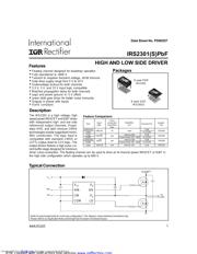 IRS2301 datasheet.datasheet_page 1