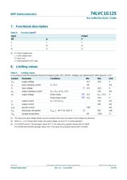 74LVC1G125GV 数据规格书 4