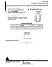 SN74HC14QDRG4Q1 datasheet.datasheet_page 1