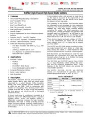 ISO721 Datenblatt PDF