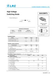 BAS20HT1 数据规格书 1