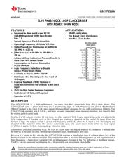 CDCVF2510APW datasheet.datasheet_page 1