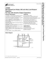 LP2989IM-3.3/NOPB 数据规格书 2