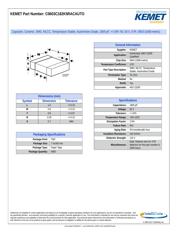 C0603C182K5RACAUTO datasheet.datasheet_page 1