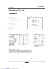 RSS090N03FU6TB Datenblatt PDF