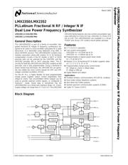 LMX2352TM datasheet.datasheet_page 2