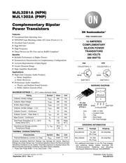 MJL3281AG datasheet.datasheet_page 1