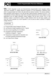 TL431 datasheet.datasheet_page 1