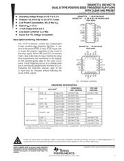 SN74HCT74PWR datasheet.datasheet_page 1