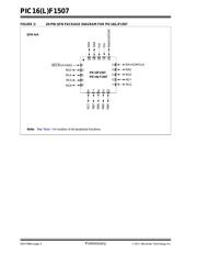 PIC16F1507-E/ML 数据规格书 5