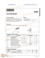 FGA25N120AND datasheet.datasheet_page 1