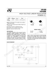 VB408 datasheet.datasheet_page 1