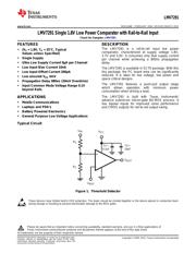 LMV7291MGX datasheet.datasheet_page 1