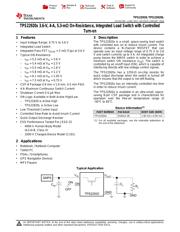 TPS22920EVM-002 数据规格书 1