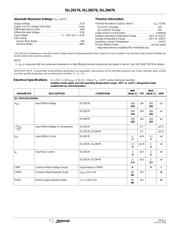 ISL28276 数据规格书 3