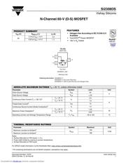 SI2308DS-T1-GE3 datasheet.datasheet_page 1