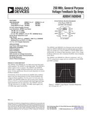 AD8048 datasheet.datasheet_page 1