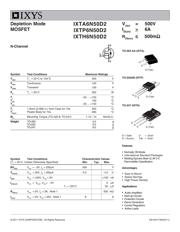 IXTA6N50D2 datasheet.datasheet_page 1