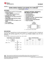 CDCV304TPWREP datasheet.datasheet_page 1