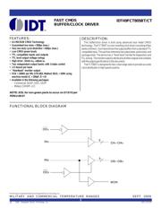 IDT49FCT805BTSO 数据规格书 1