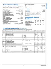 DS25CP102QSQ 数据规格书 4