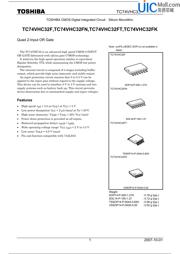 TC74VHC32FT datasheet.datasheet_page 1