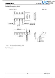 TC74VHC32FT datasheet.datasheet_page 6