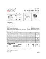 IRLL2705TRPBF Datenblatt PDF