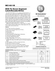 MC14555BFELG Datenblatt PDF