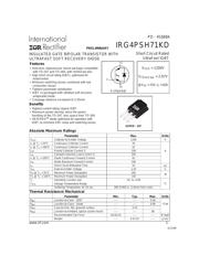 IRG4PSH71KD datasheet.datasheet_page 1