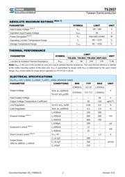 TS2937CZ50 C0G datasheet.datasheet_page 2