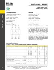 HMC545 数据规格书 3