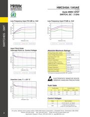 HMC545 数据规格书 5