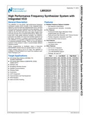 LMX2531LQ2570E datasheet.datasheet_page 2