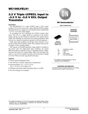 MC100LVEL91DWG 数据规格书 1