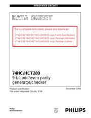 74HCT280 datasheet.datasheet_page 1