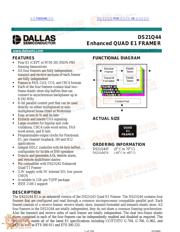 DS21Q44 datasheet.datasheet_page 1