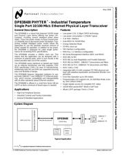 DP83848I-MAU-EK/NOPB datasheet.datasheet_page 2