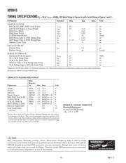 AD9945KCPZ datasheet.datasheet_page 4