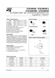 STD1NK60 datasheet.datasheet_page 1