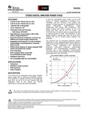 TAS5132 datasheet.datasheet_page 1