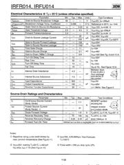 IRFU014 datasheet.datasheet_page 2