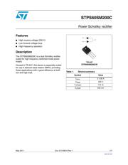 STPS60SM200CW datasheet.datasheet_page 1