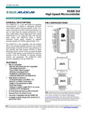 DS80C310-QNG+ datasheet.datasheet_page 1